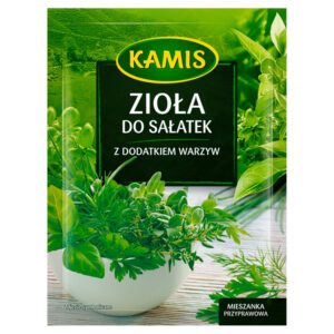 Kamis Zioła do sałatek z dodatkiem warzyw Mieszanka przyprawowa 10 g