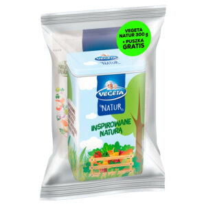 Vegeta Natur Przyprawa warzywna do potraw 2 x 300 g i puszka