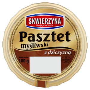 Skwierzyna Premium Pasztet myśliwski z dziczyzną 180 g