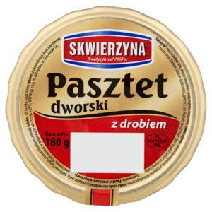 Skwierzyna Premium Pasztet dworski z drobiem 180 g