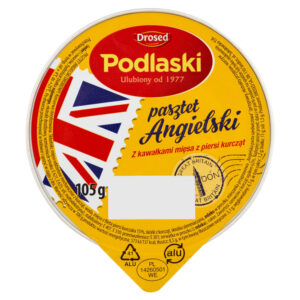 Drosed Podlaski Pasztet Angielski z kawałkami mięsa z piersi kurcząt 105 g