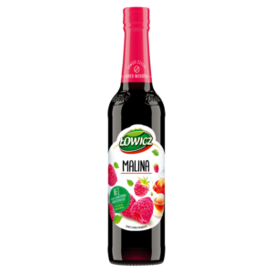 Łowicz Syrop o smaku malinowym 400 ml