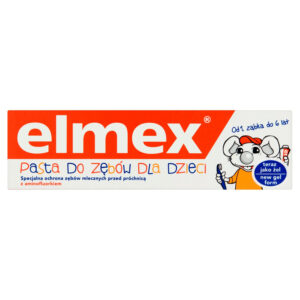 elmex Pasta do zębów dla dzieci z aminofluorkiem od 1 ząbka do 6 lat 50 ml
