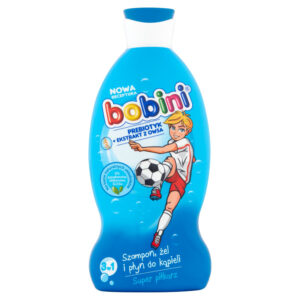 Bobini 3w1 Szampon żel i płyn do kąpieli Super piłkarz 330 ml