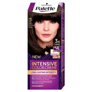 Palette Intensive Color Creme Farba do włosów ciemny brąz N2 (3-0)