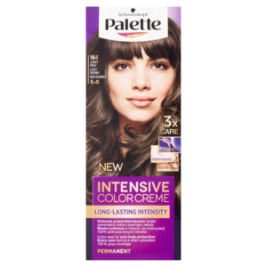 Palette Intensive Color Creme Farba do włosów jasny brąz N4 (5-0)