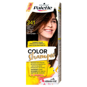 Palette Color Shampoo Farba do włosów ciemna czekolada 341 (3-0)