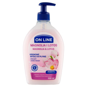 On Line Kremowe mydło w płynie magnolia i lotos 500 ml