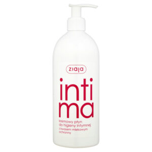 Ziaja Intima Kremowy płyn do higieny intymnej z kwasem mlekowym ochronny 500 ml
