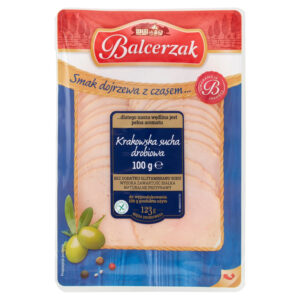 Balcerzak Kiełbasa krakowska sucha drobiowa 100 g