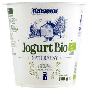 Bakoma Jogurt Bio naturalny 140 g