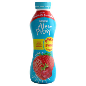 Ale Pitny Napój jogurtowy truskawka poziomka 290 g