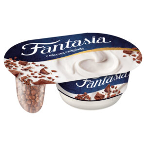 Fantasia Jogurt kremowy z kawałkami czekolady mlecznej 110 g