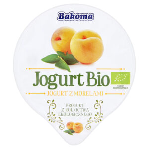 Bakoma Jogurt Bio z morelami 140 g