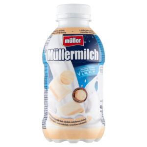 Müller Müllermilch Napój mleczny o smaku białej czekolady i orzechów makadamia 400 g