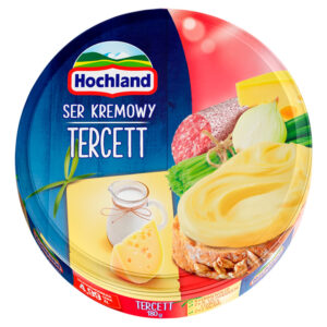 Hochland Ser kremowy tercett w trójkącikach 180 g