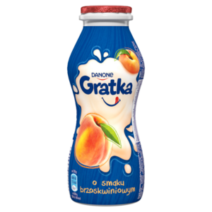 Danone Gratka Napój mleczny o smaku brzoskwiniowym 170 g
