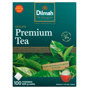 Dilmah Ceylon Premium Tea Klasyczna czarna herbata 200 g (100 x 2 g)