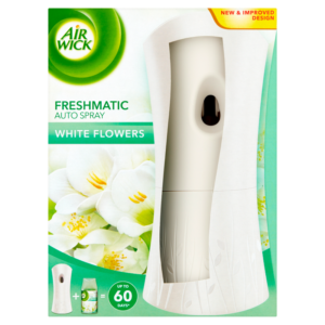 Air Wick Automatyczny odświeżacz powietrza i wkład białe kwiaty 250 ml