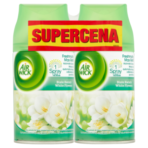 Air Wick Wkład do automatycznego odświeżacza powietrza Białe Kwiaty 2 x 250 ml