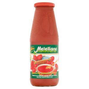 Metelliana Rozdrobnione pomidory bez skórki 690 g
