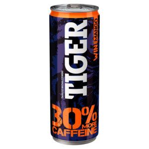 Tiger Win Gazowany napój energetyzujący o smaku mango 250 ml