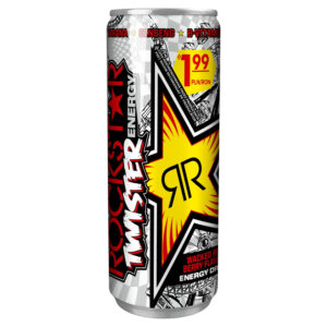 Rockstar Gazowany napój energetyzujący o smaku czerwonych owoców jagodowych 250 ml