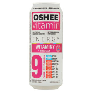 Oshee Vitamin Energy Napój gazowany o smaku pomarańczowym 500 ml
