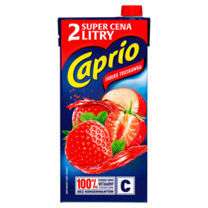 Caprio Napój jabłko truskawka 2 l