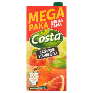 Costa Napój czerwona pomarańcza 2 l