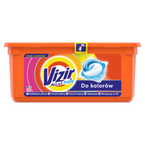 Vizir Color Kapsułki do prania, działanie Allin1, 28 prań