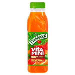 Tymbark Vitamini 100% sok truskawka jabłko marchew 300 ml
