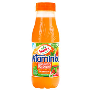 Hortex Vitaminka Sok jabłko marchew brzoskwinia 300 ml