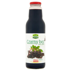Look Food Sok 100% czarny bez 750 ml
