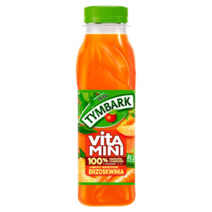 Tymbark Vitamini 100% sok brzoskwinia jabłko marchew 300 ml