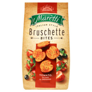 Maretti Pieczone krążki chlebowe o smaku pomidory oliwki oregano 70 g