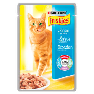 Friskies Karma dla kotów z łososiem w sosie 100 g
