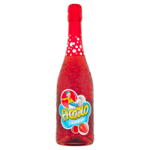 Piccolo Napój bezalkoholowy gazowany o smaku truskawkowym 750 ml