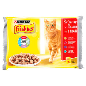 Friskies Karma dla kotów 400 g (4 x 100 g)