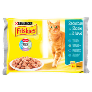 Friskies Karma dla kotów 4 x 100 g