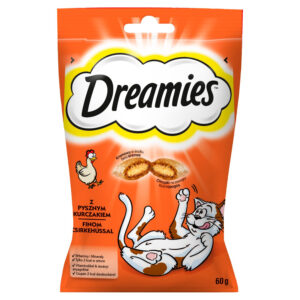 Dreamies Karma uzupełniająca z pysznym kurczakiem 60 g