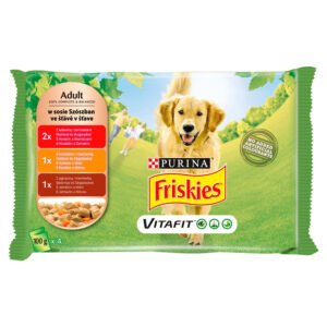 Friskies Vitafit Adult Karma dla psów 400 g (4 x 100 g)