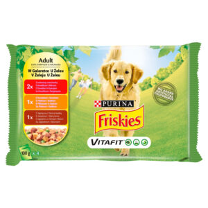 Friskies Vitafit Adult Karma dla psów 400 g (4 x 100 g)