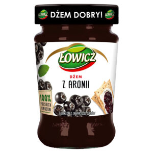 Łowicz Dżem z aronii o obniżonej zawartości cukrów 280 g
