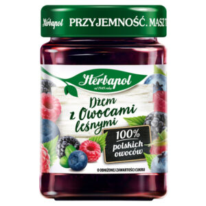 Herbapol Dżem z owocami leśnymi o obniżonej zawartości cukru 280 g
