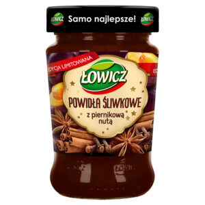 Łowicz Powidła śliwkowe z piernikową nutą 290 g