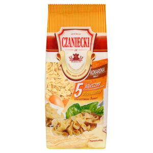 Czaniecki Makaron 5 jajeczny popularny kokardka mała 250 g