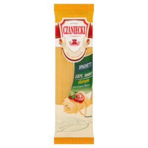 Czaniecki Makaron 100% amber durum spaghetti 500 g
