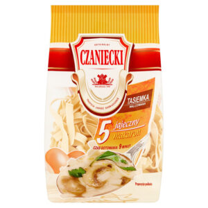 Czaniecki Makaron 5 jajeczny tasiemka walcowana 250 g