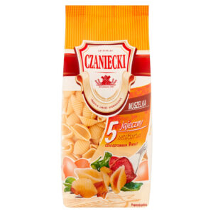 Czaniecki Makaron 5 jajeczny muszelka 250 g